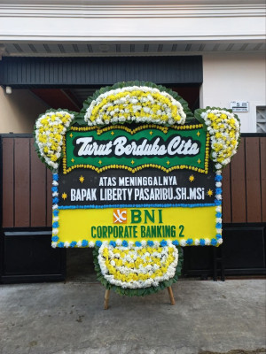 Papan Bunga Duka di Giriharjo
