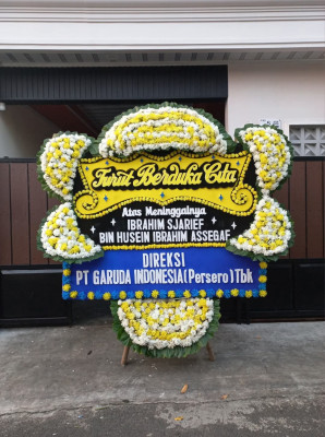Papan Bunga Duka di Giriharjo