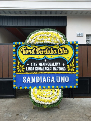 Papan Bunga Duka di Giriharjo