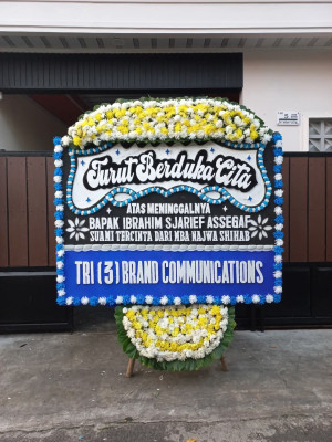 Papan Bunga Duka di Giriharjo